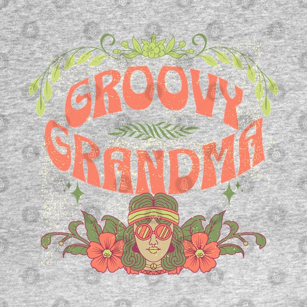 Groovy Grandma by Pixels, Prints & Patterns